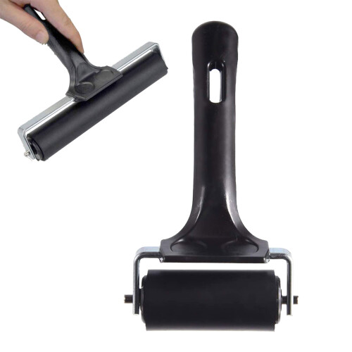 2 STÜCKE Brayer Roller 6 cm Robuste Gummi Hand
