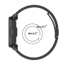 Custodia in metallo con cinturino per Redmi Watch 2 Lite Internazionale 5,5-8,7 pollici