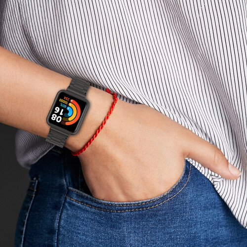 Funda resistente de metal para Redmi Watch2 Lite Intl