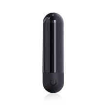Bullet Vibrator with 10 Vibration Modes, Soft Touch Mini Massage Wand for Women, Travel Size Black