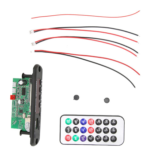 Multifunctional Car Bluetooth MP3 Decoder Board with LCD & Remote
