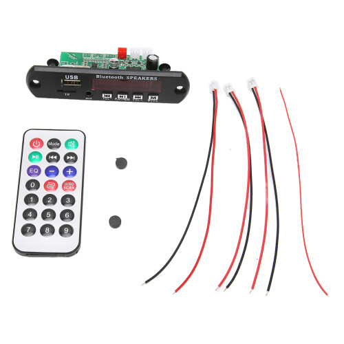 Multifunctional Car Bluetooth MP3 Decoder Board with LCD & Remote 1