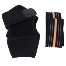 Faixa para tendão patelar, respirável e resistente a impactos, com órtese aberta para prevenção e recuperação de lesões.