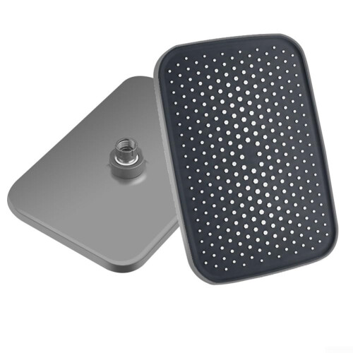 Sturdy ABS Material Ceiling Mount Shower Head, Refreshing Shower Experience, Easy Installation (Grey)