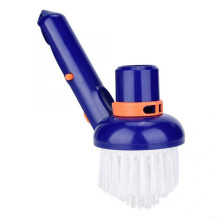 Pool Brush with Durable Nylon Bristles for Swimming Pool Wall and Floor Cleaning
