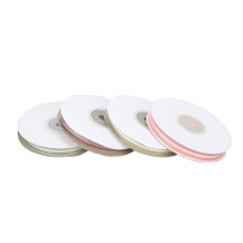 Decoratief satijnen lint, elegant, 9 mm breed, 22 meter lang per lint, transparant, levendige kleur, delicate textuur, ideaal voor het inpakken van