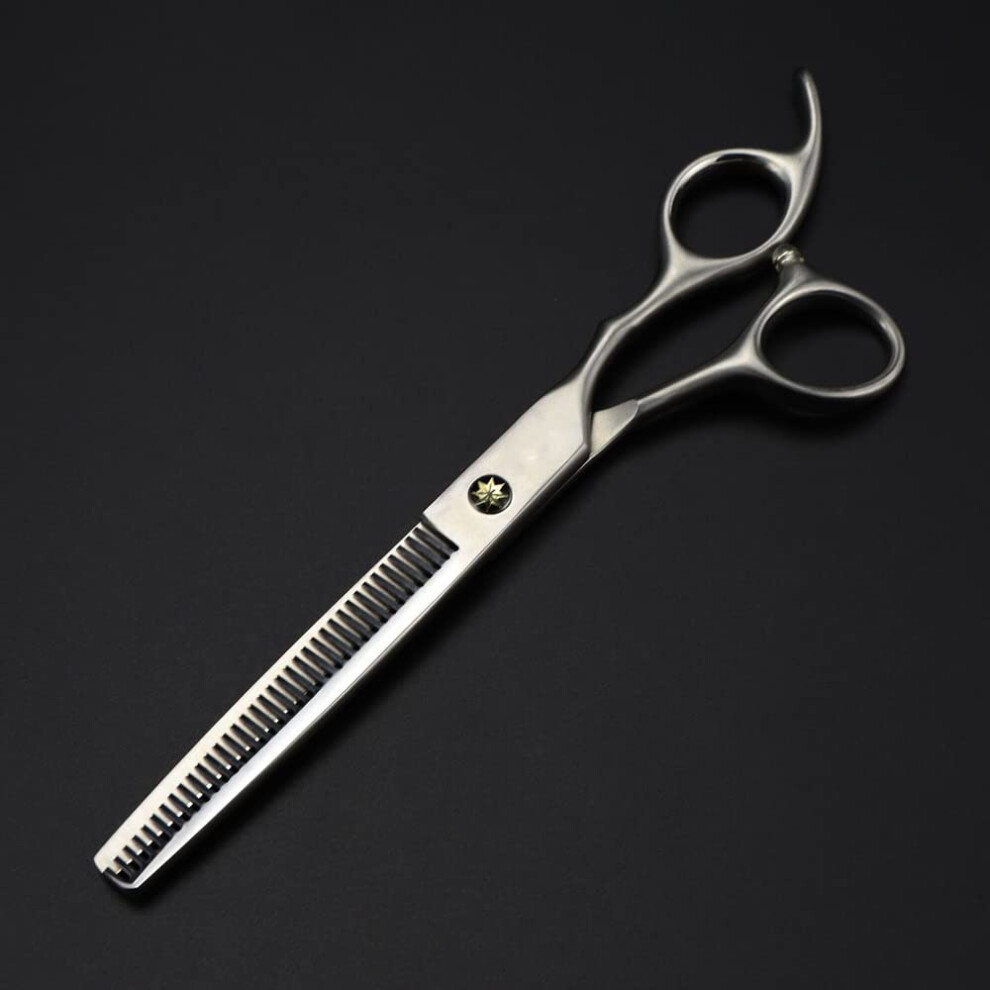 6.5 Inch Japanese Steel Hair Cutting Scissors Set with Professional Barber Thinning Shears