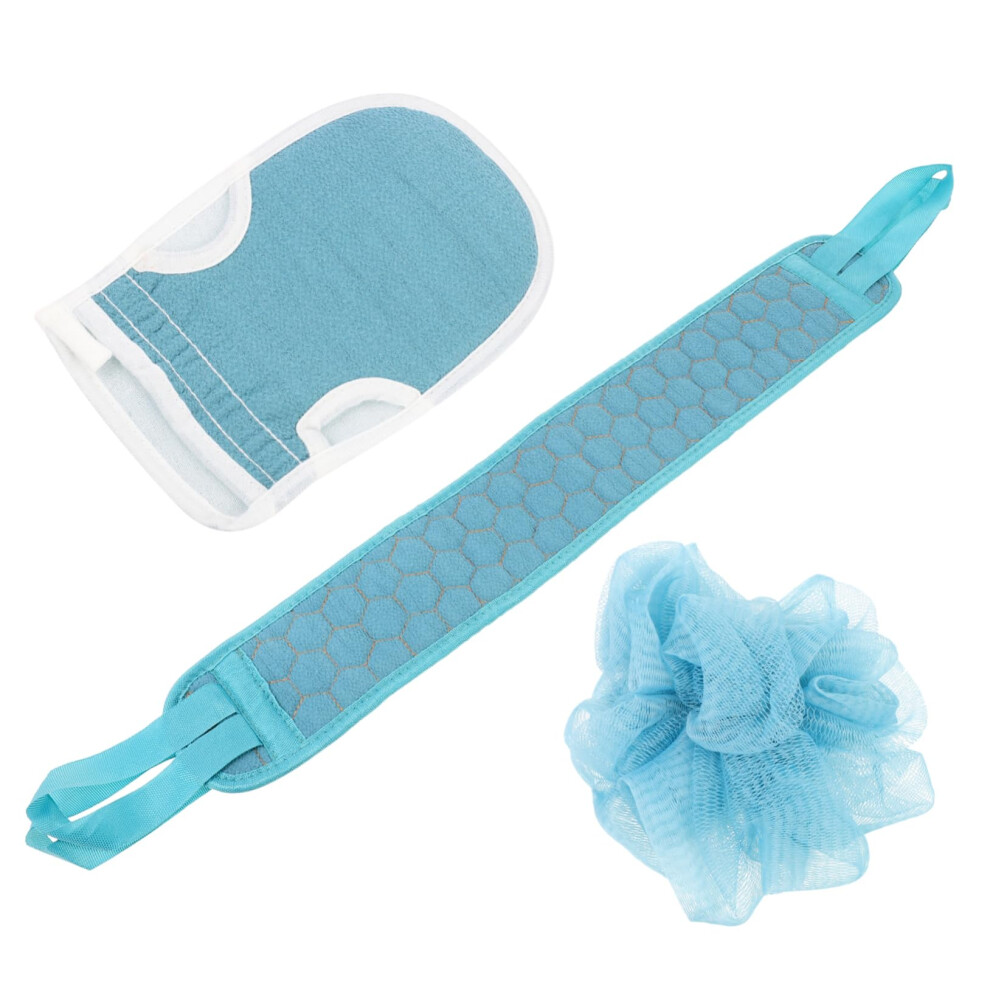 Exfoliating Back Scrubber Bath Mitt Towel for Shower Lightweight Quick Dry