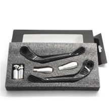 Motorcycle Handlebar Lever Guard for Yamaha YZF R6 R6S 20062010 Aluminum Brake Clutch Protector