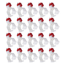 20 Stück Hühnchen- & Vogel-Wasserhähne Mehrzweck lebensmittelechter Kunststoff für Geflügel