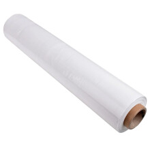 Pallet Stretch Wrap Roll 400mm Clear TearResistant Film for Moving, Packing and Industrial Use