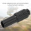 2pcs Aluminum Bicycle Micro Adjustable Screws Black Regulator Fixers 7