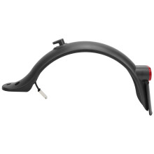Waterproof Rear Mudguard for Electric Scooter Splash Proof Design High Brightness Brake Light Rear Fender Durable Stable Performance Wear Resistant