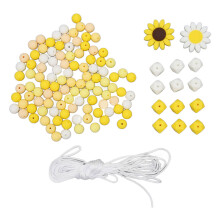 Silikonperlen für DIY-Bastelarbeiten, langlebig, vielseitig einsetzbar, waschbar, hautfreundlich, in verschiedenen Formen und Farben erhältlich,