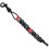 Golf Score Counter with Clip, Durable Nylon Stroke Beads, Easy Tracking, Reddish Black 2