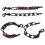 Golf Score Counter with Clip, Durable Nylon Stroke Beads, Easy Tracking, Reddish Black 3