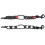 Golf Score Counter with Clip, Durable Nylon Stroke Beads, Easy Tracking, Reddish Black 4