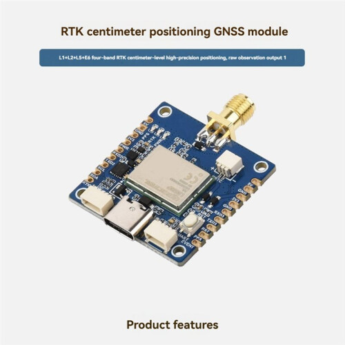 LG290P GNSS RTK Module L1+L2+L5+E6 Quad-Band Positioning Technology High Precision Centimeter Level RTK Module 2
