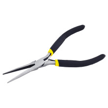 Mini Needle Nose Pliers 100mm Drop Forged with Ergonomic Comfort Grip and Precision Polished Head