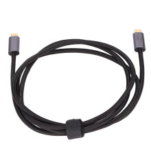 Cablu compatibil cu Thunderbolt 3, tip C, ieșire video 8K, încărcare rapidă, testat la sarcină, performanță superioară, cablu flexibil din