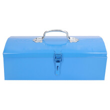 Large Iron Toolbox for Home & Auto Repair, 355x170x120mm
