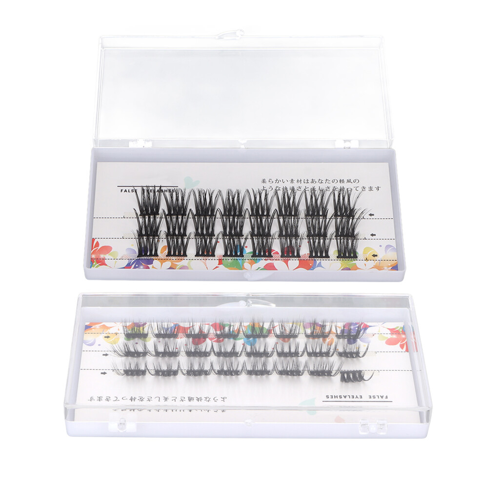 Unisex 14Mm Curly Fluffy 3D Individual False Eyelashes For Lash Extension