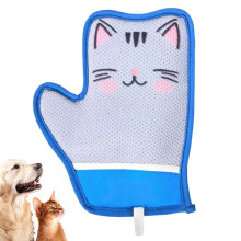 Pet Hair Remover Glove with TwoWay Brush for Dog and Cat Grooming, Furniture and Carpet Cleaning