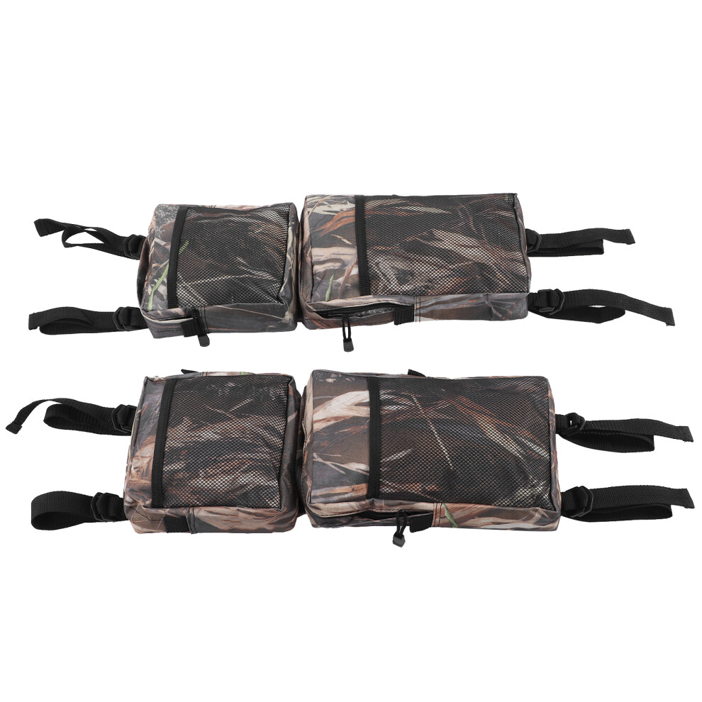 Atv Saddle Bag Gear Storage Bag Ultra Water Resistant Oxford Fabric With Touch Screen Compatible For Motorcycles Atvs Snowmobiles With Liner Poc Light 9463374475163