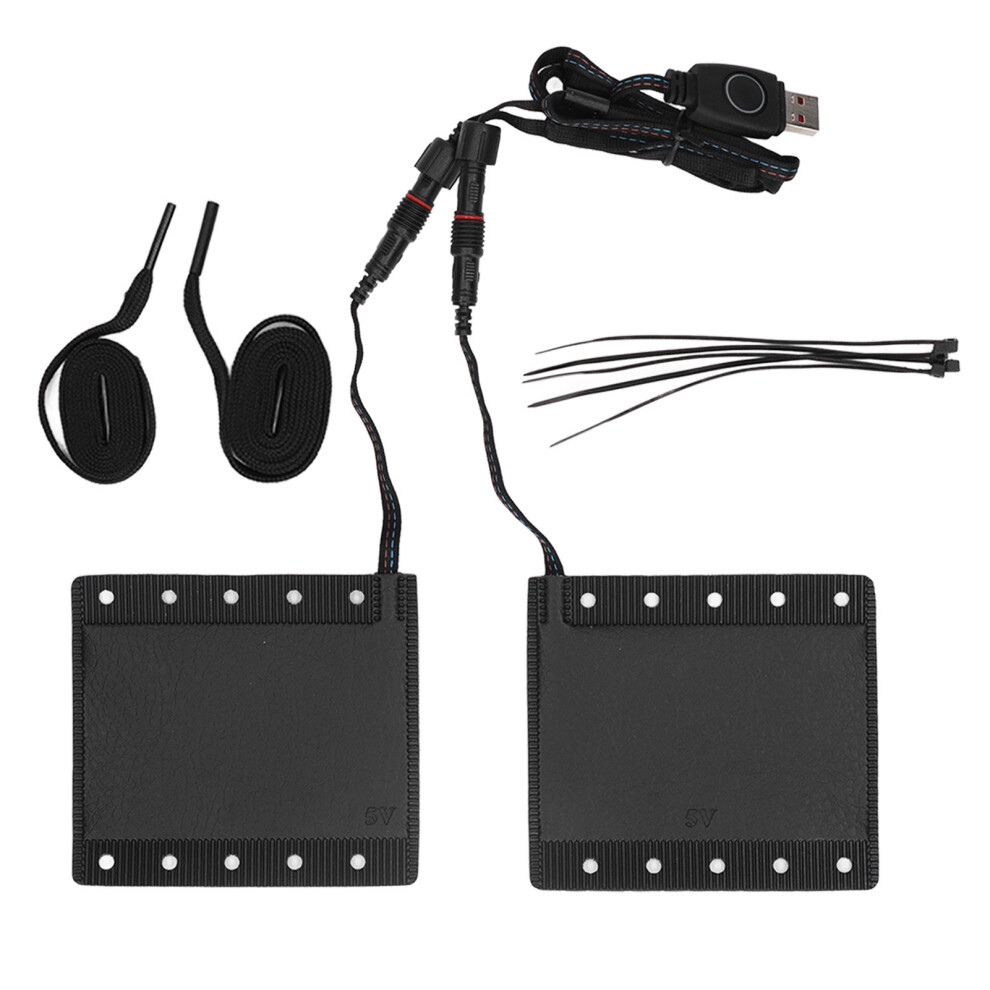 Versatile Heated Grips For Motorcycle, Fast Warming Handlebar Cover With Adjustable Temperature Control 9301476369006