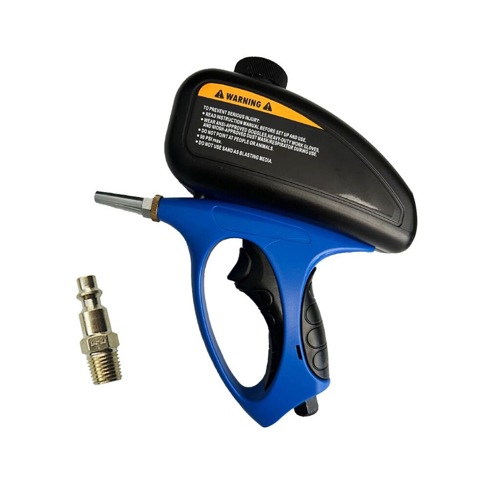 Handheld Gravity Blaster 90Psi Portable Sand Paint Sprayer Pneumatic Rust Power Tool Blasting Air Gun High Pressure 6032804091124