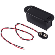 9V Batterie Halter Für Aktive Gitarre Bass Adapter