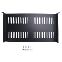 Plateau en Porte-à-Faux Ventilé pour éTagèRe de Montage en Rack de Serveur 1U pour Rack et Armoire D'éQuipement RéSeau de 19 Pouces