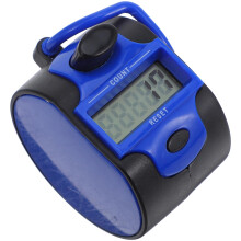 Counting Recorder Hand Counter Clicker Digital Tally Counter for Home School Office - Random Color Design