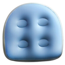 Hot Tub Booster Seat with Secure Suction Cups, Inflatable PVC Spa Chair for Adults, Blue