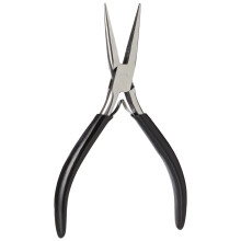 145mm Precision Needle Nose Pliers with Induction Hardened Tips and Mirror Polished Finish