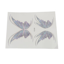 Bunte Glitzer-Gesichtstattoo-Aufkleber Temporäre Körper-Make-up DIY-Dekoration