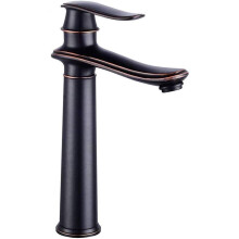 Sink Mixer Taps, SingleHandle Copper, Gold Finish Kitchen Faucet, Basin Mixer, Hot And Cold Water