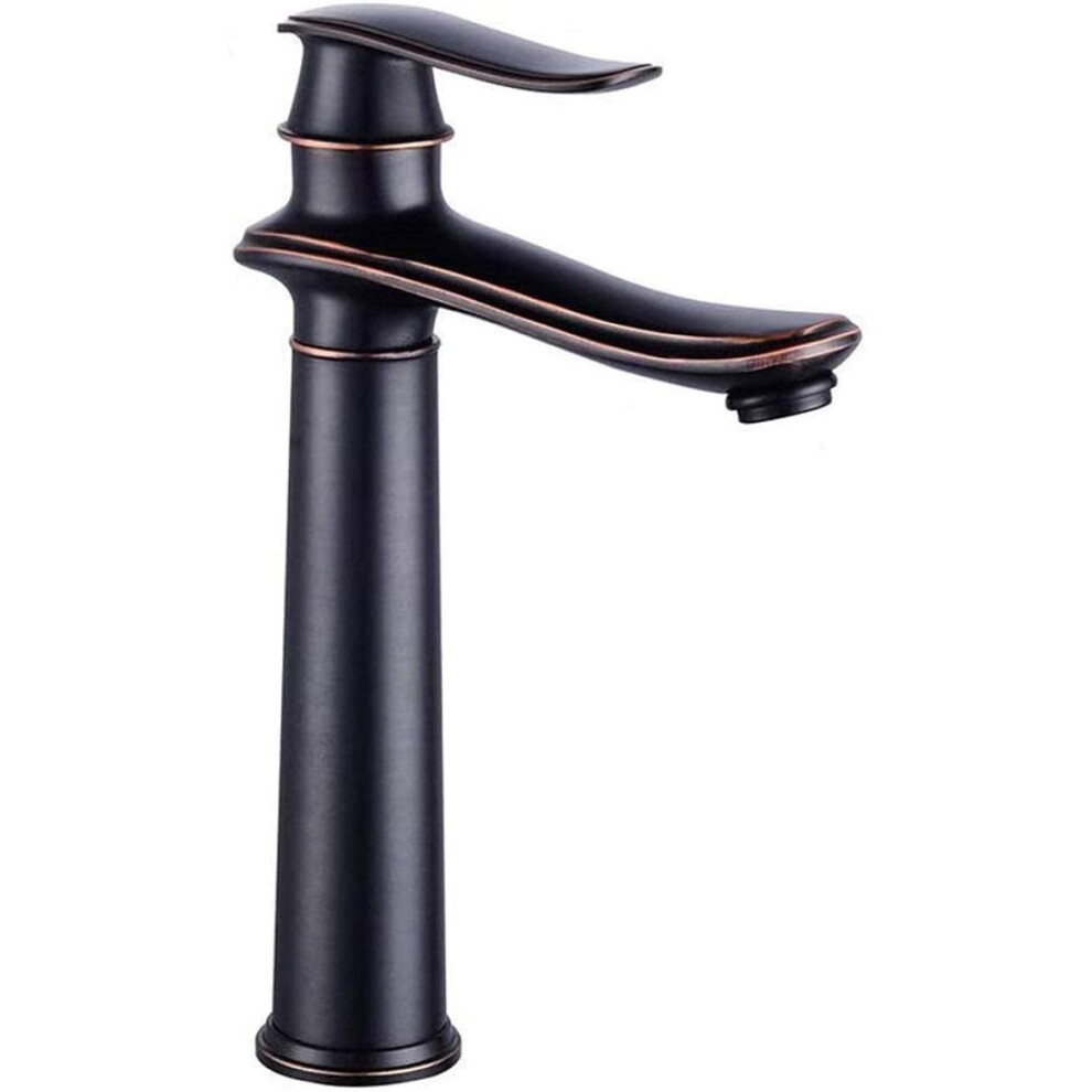 Sink Mixer Taps, Singlehandle Copper, Gold Finish Kitchen Faucet, Basin Mixer, Hot And Cold Water 9347817578324