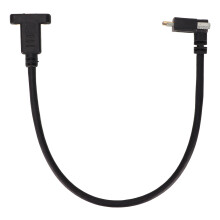 Effektiv laddningslösning, Full laddningseffekt för de flesta enheter, Vinklad USB-laddningskabel, Kompatibel med de flesta enheter, Guldpläterat