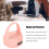 Pink Bluetooth Remote Control Ring for Smartphones Compact and Easy to Use 9