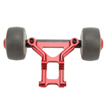 Robustes RC-Kopfaufsatz-Rad für Arrma 1:8 Kraton Präzises Design Rote Farbe