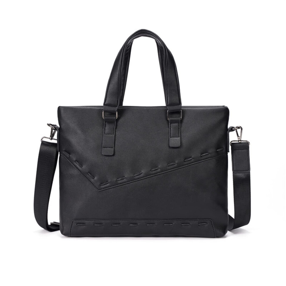 Laptop Bags Leather Briefcase For Women Shoulder Laptop Bag For Work Office 9347817578805