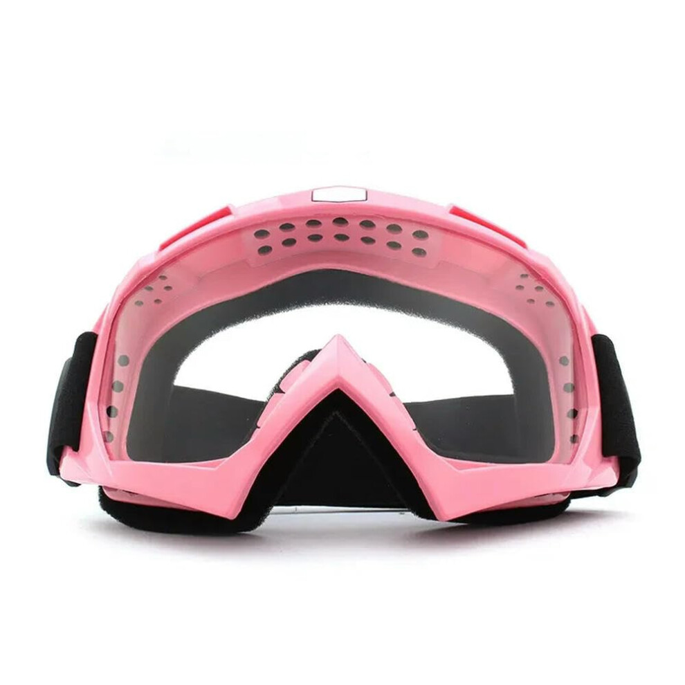 Ski Goggles Clear Lens AntiFog UV Protection with Adjustable Strap for Snowboard and Winter Sports