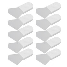 10er-Pack Gesichtsmaskenpinsel, tragbares Beauty-Tool mit weichem Silikonkopf für Gesichtsmasken, wiederverwendbar, ergonomisches Design für