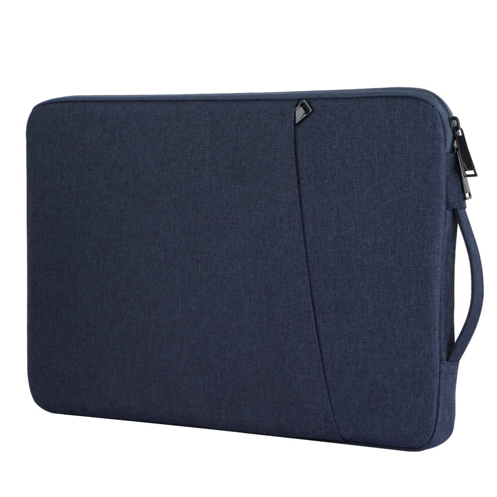 15.6 Inch Laptop Sleeve With Handle, Water Resistant Shockproof Bag For 16 Inch Macbook Pro, Dark Blue 9347817579451