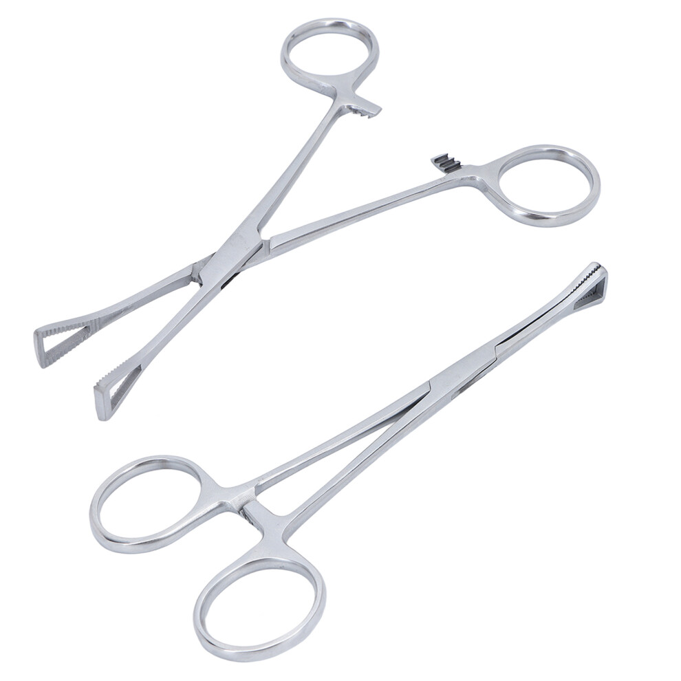 Body Piercing Kit with 14G-18G Needles, Steel Pliers for Lip, Tongue, Eyebrow