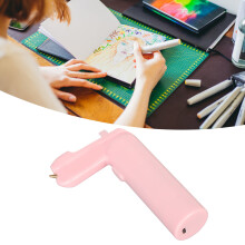 Spruzzatore mini aerografo ricaricabile 1200mAh rosa per dipingere dei bambini