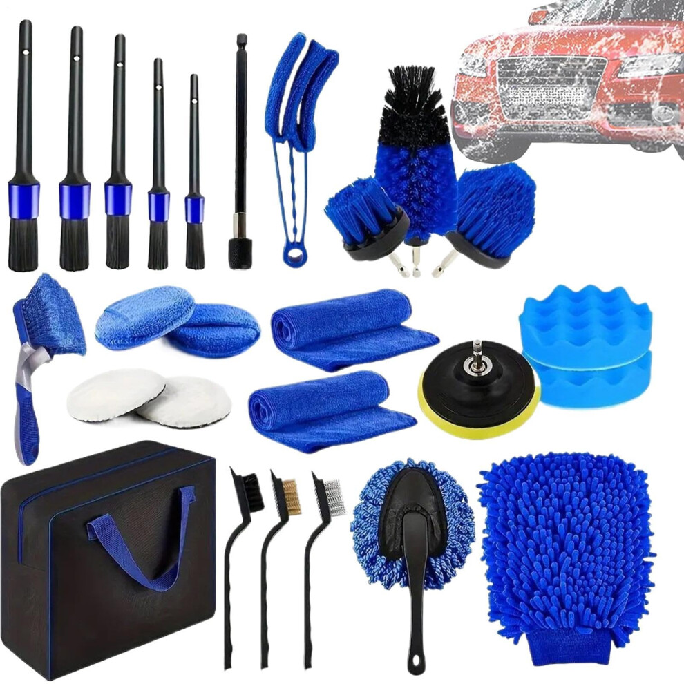 Professional Scratch Proof Car Detailing Kit With 360 Dust Extraction And Waterproof Travel Bag 9382693343956