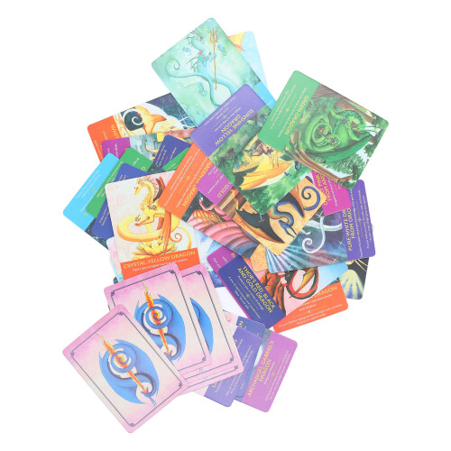 Divination Card Dragons Shape Future Telling 44 Sheets Secret Tarot Gift 2