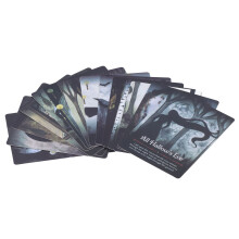 Tarjeta de adivinación 44 hojas Tarot Misterio de la temporada